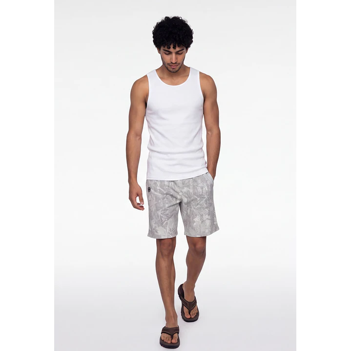 Sudadera Slim Hombre Blanco 3