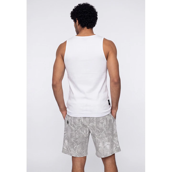 Sudadera Slim Hombre Blanco 2
