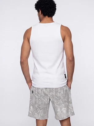 Sudadera Slim Hombre Blanco