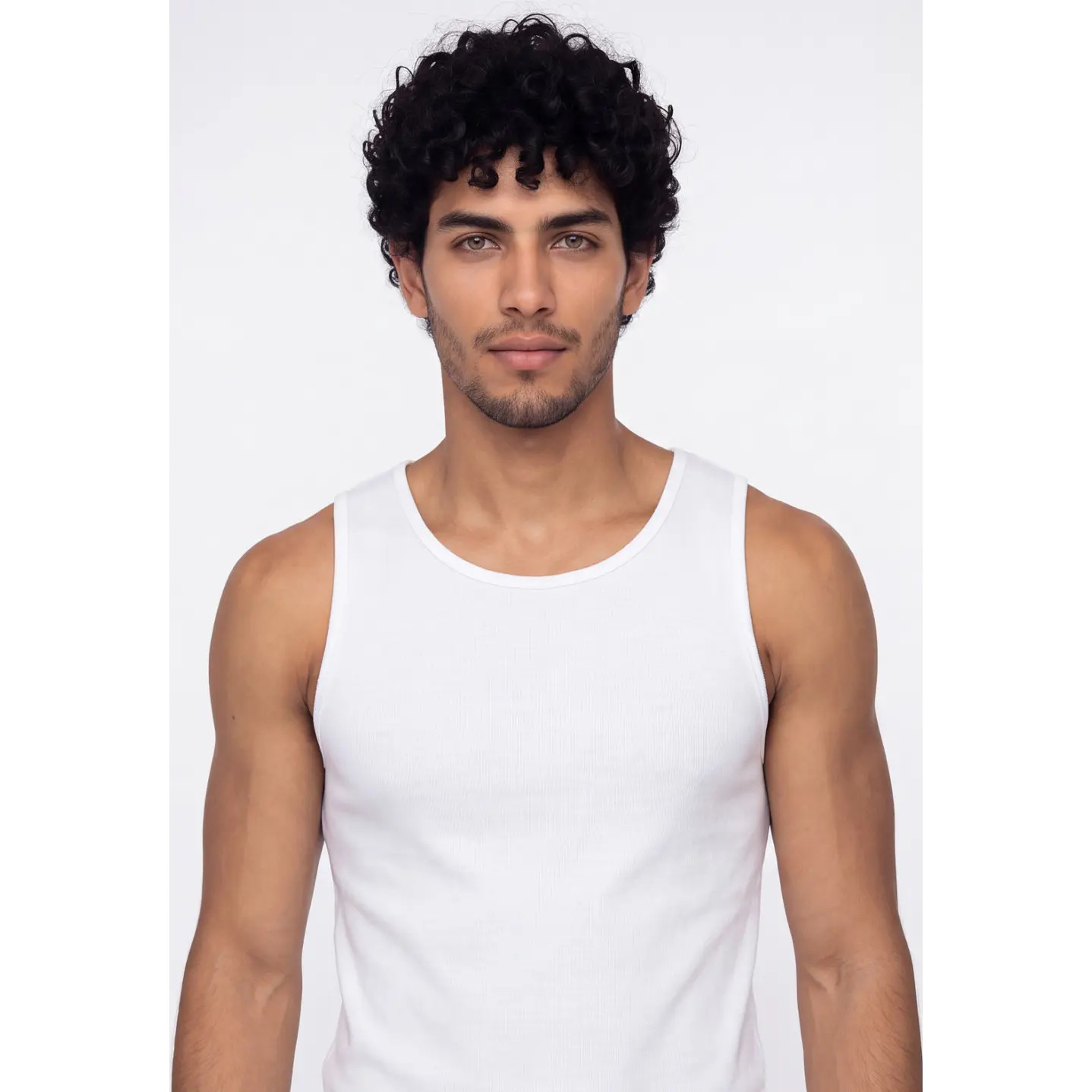Sudadera Slim Hombre Blanco 4