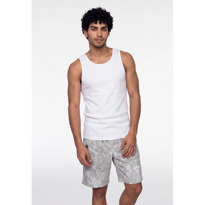 Sudadera Slim Hombre Blanco 1