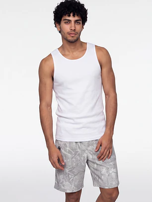 Sudadera Slim Hombre Blanco