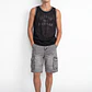 Sudadera Malla Hombre Negro - Miniatura 3