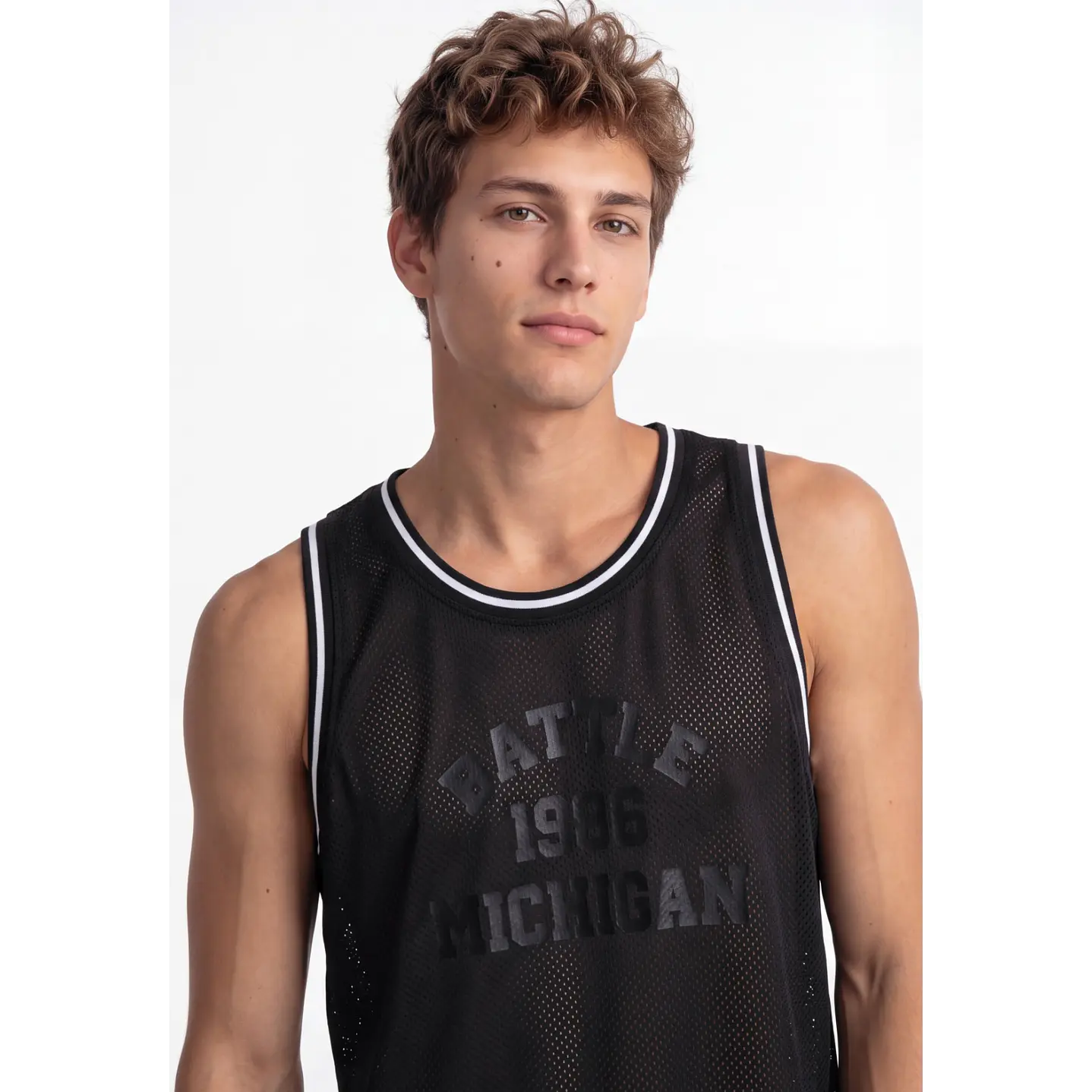 Sudadera Malla Hombre Negro 4