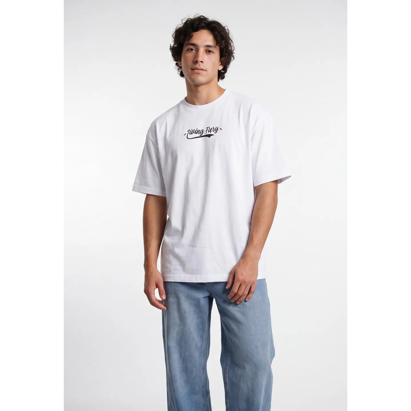 Polera Grafitti Hombre Blanco 2