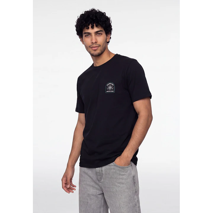 Polera Explore Hombre Negro 2