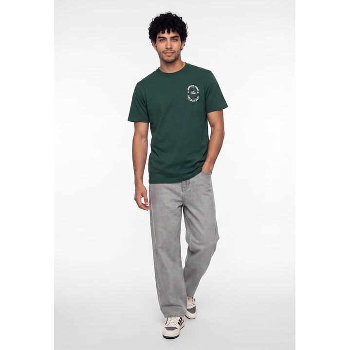 Polera Mountain Hombre Verde 3