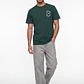 Polera Mountain Hombre Verde - Miniatura 3