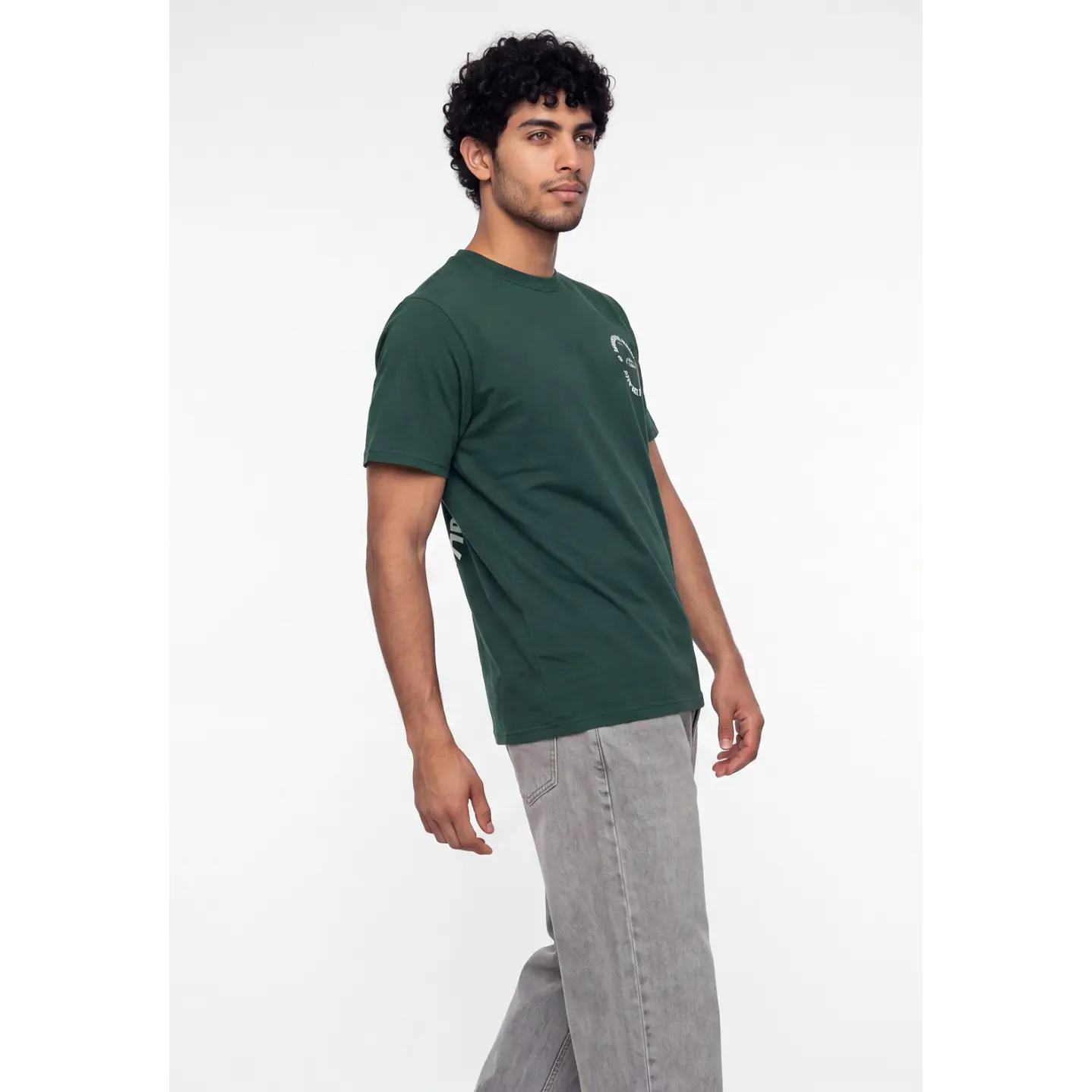Polera Mountain Hombre Verde 2