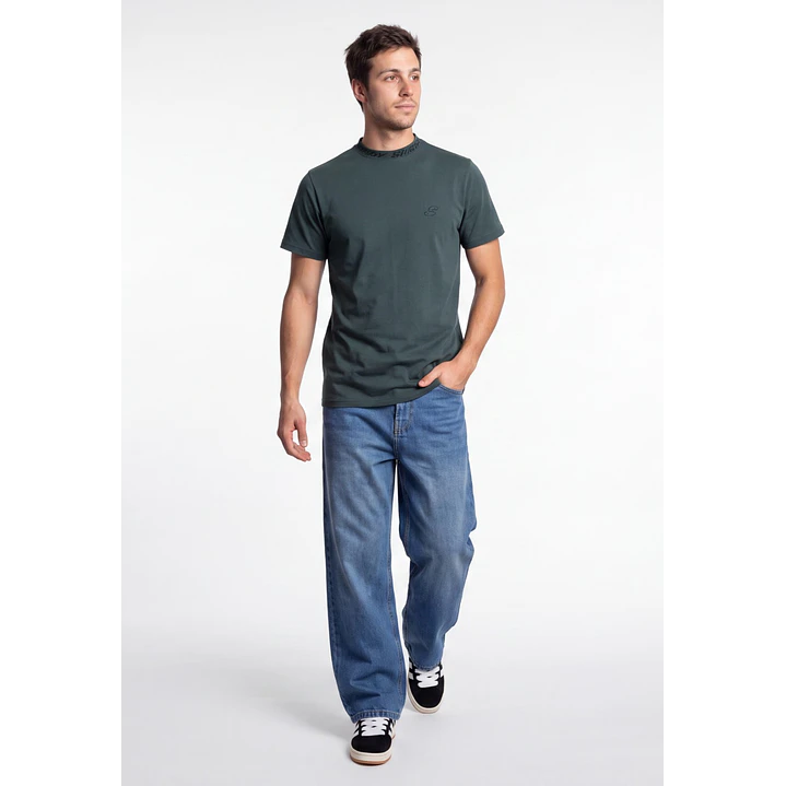 Polera Shadow Hombre Verde 1