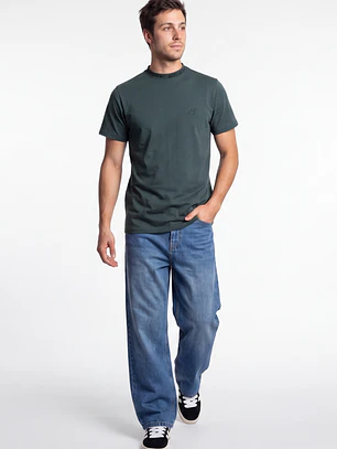 Polera Shadow Hombre Verde