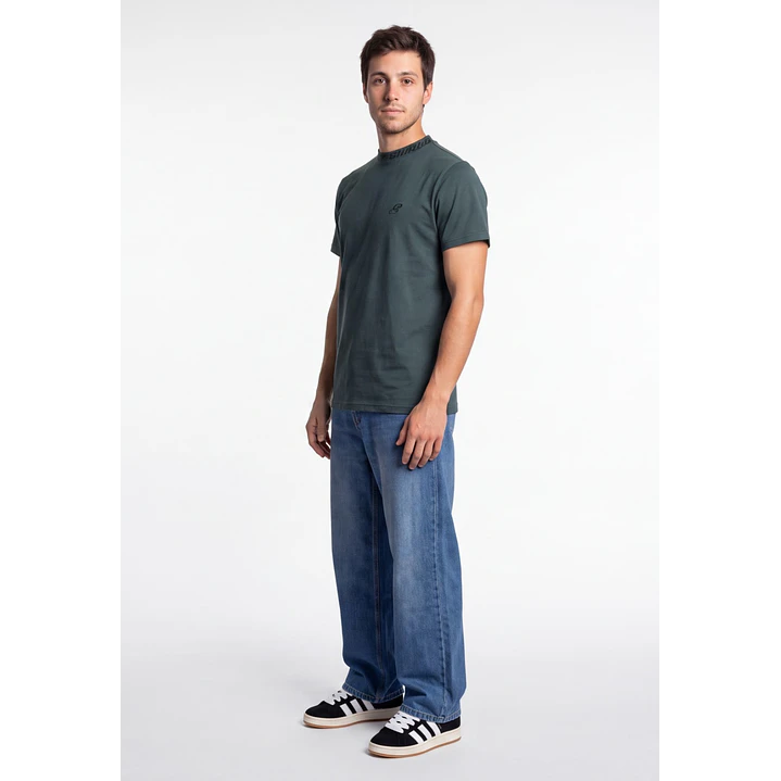 Polera Shadow Hombre Verde 3