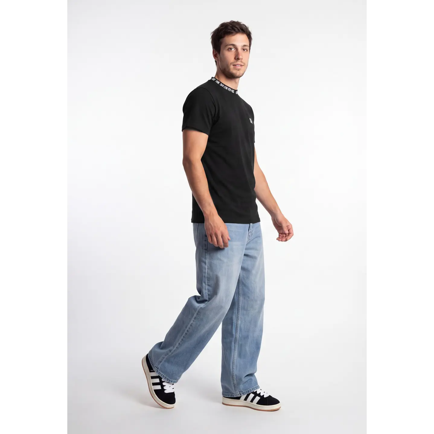 Polera Shadow Hombre Negro 3
