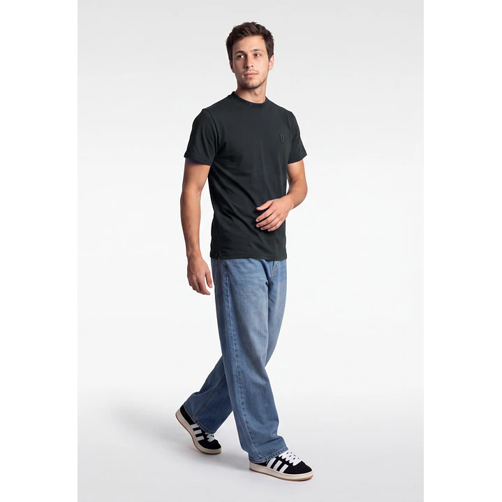 Polera Shadow Hombre Gris Melange 1