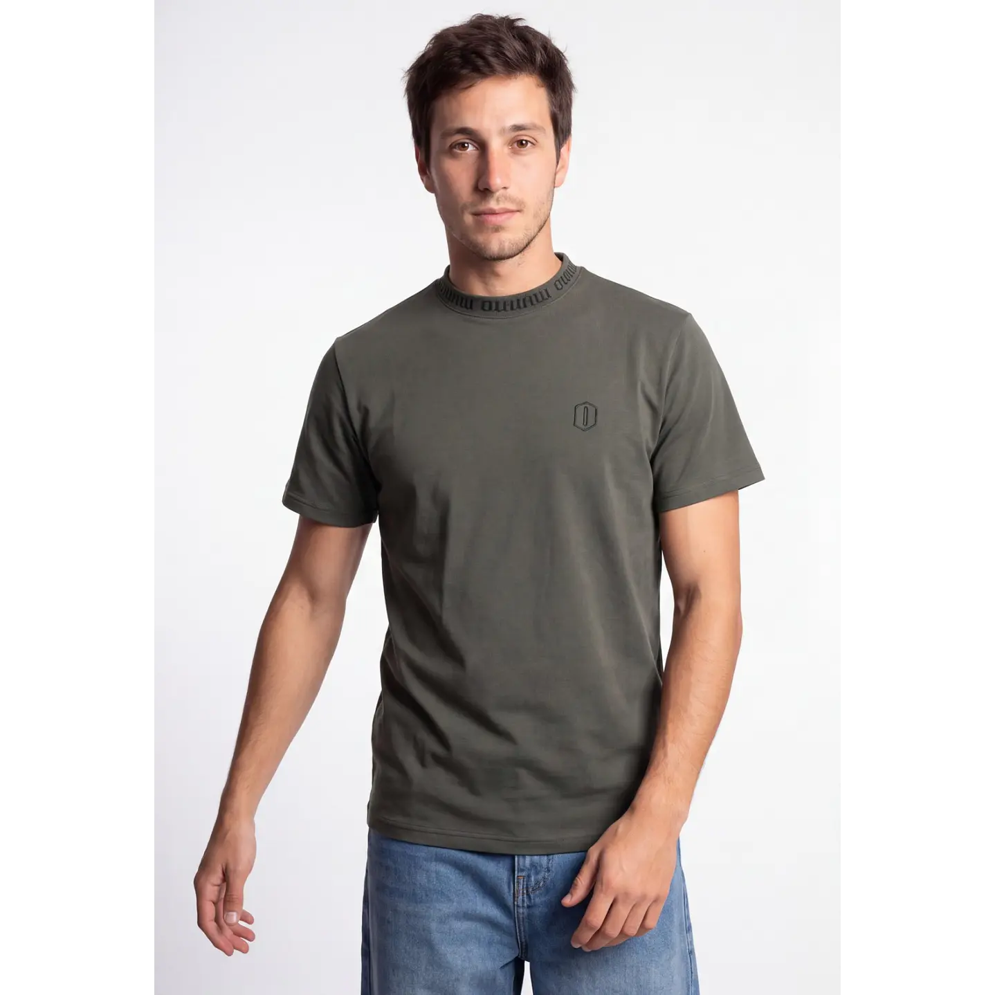 Polera Shadow Hombre Gris 4