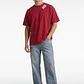 Polera Relieve 3D Relaxed Hombre Rojo - Miniatura 3