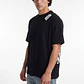 Polera Relieve 3D Relaxed Hombre Negro - Miniatura 2