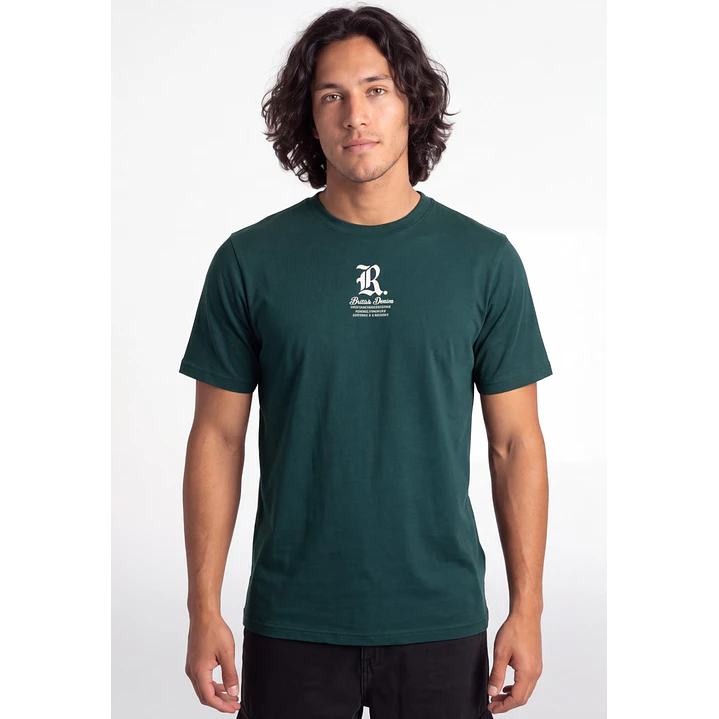 Polera British 3D Hombre Verde 4