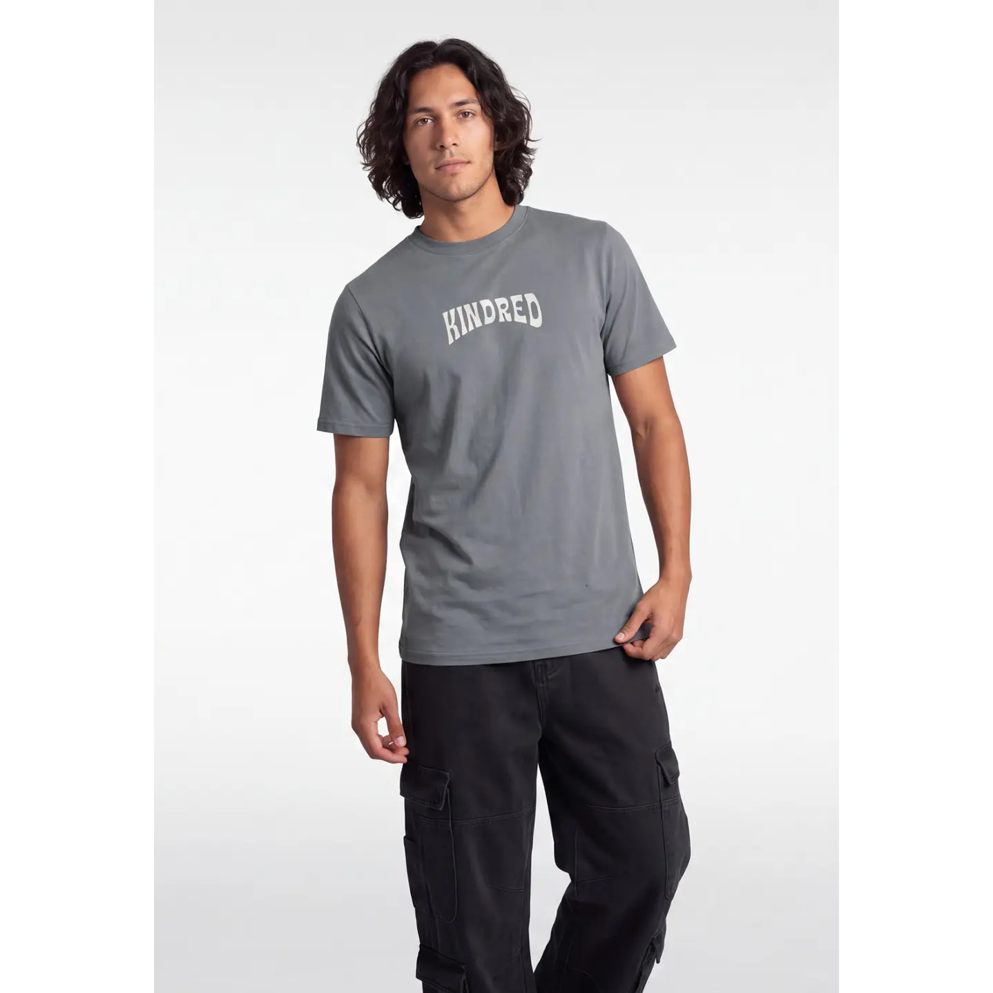 Polera Kindred 3D Hombre Gris 2