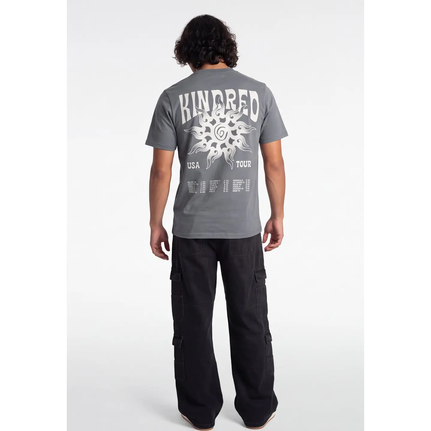 Polera Kindred 3D Hombre Gris 1
