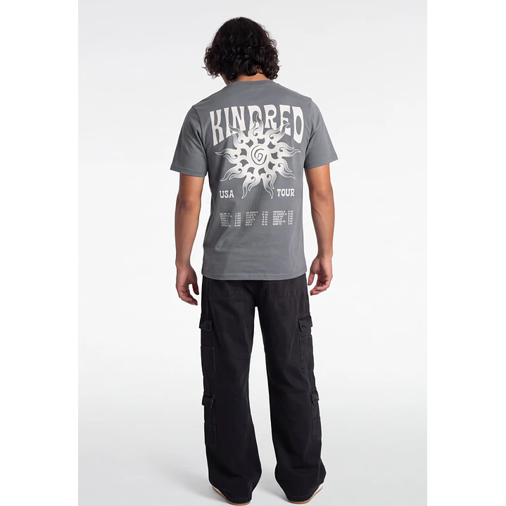 Polera Kindred 3D Hombre Gris 1