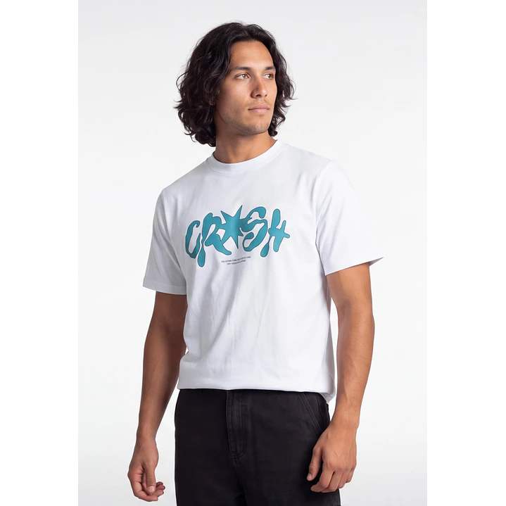 Polera Grosh 3D Hombre Blanco 1
