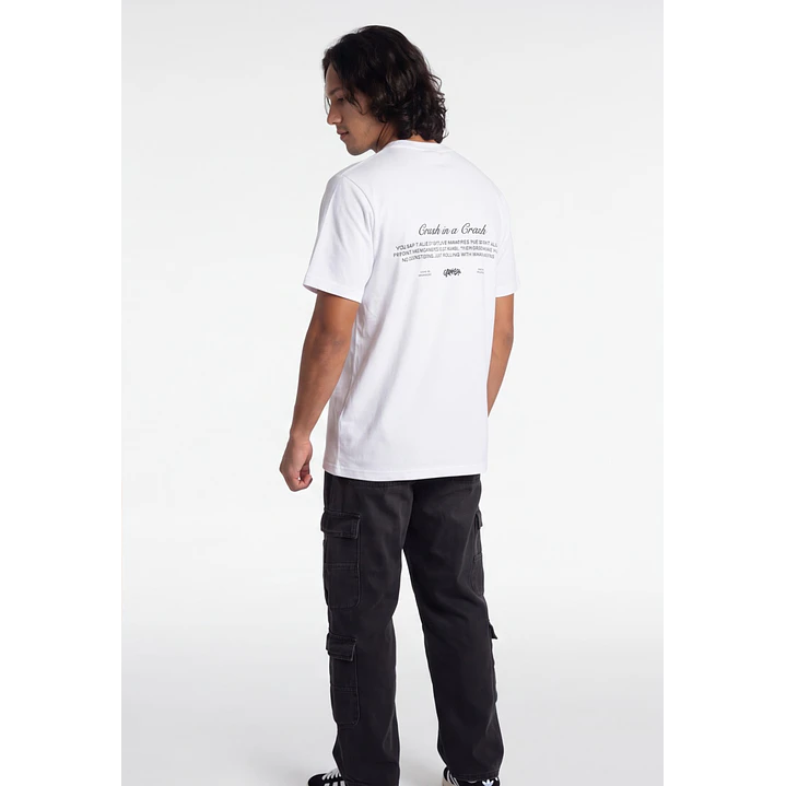 Polera Grosh 3D Hombre Blanco 2