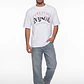 Polera Bi Color Hombre Blanco - Miniatura 3