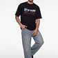 Polera Bi Color Hombre Negro - Miniatura 3