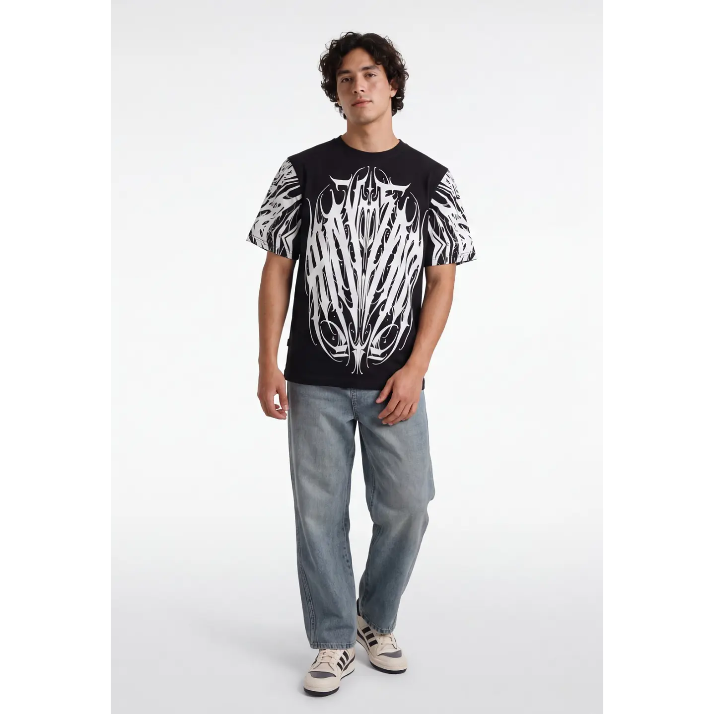 Polera Death Hombre Negro 3
