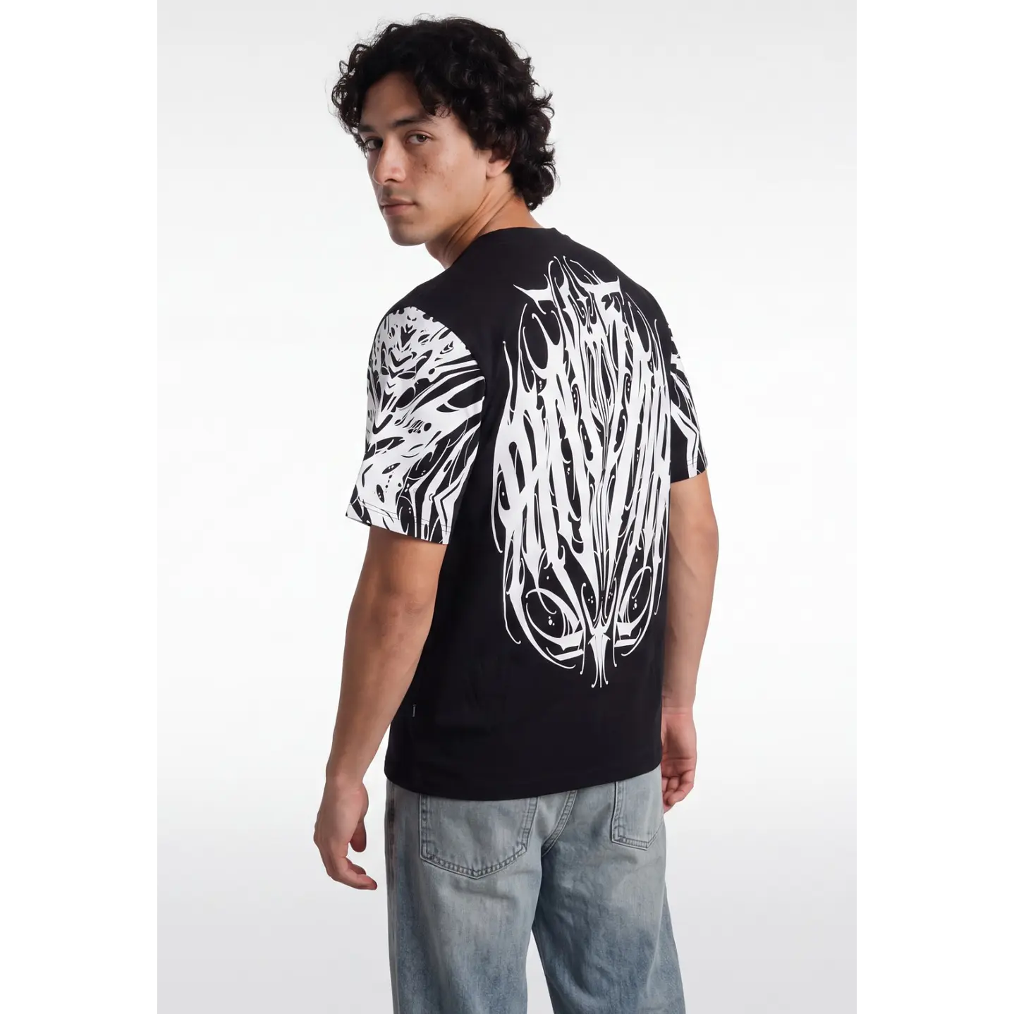 Polera Death Hombre Negro 1