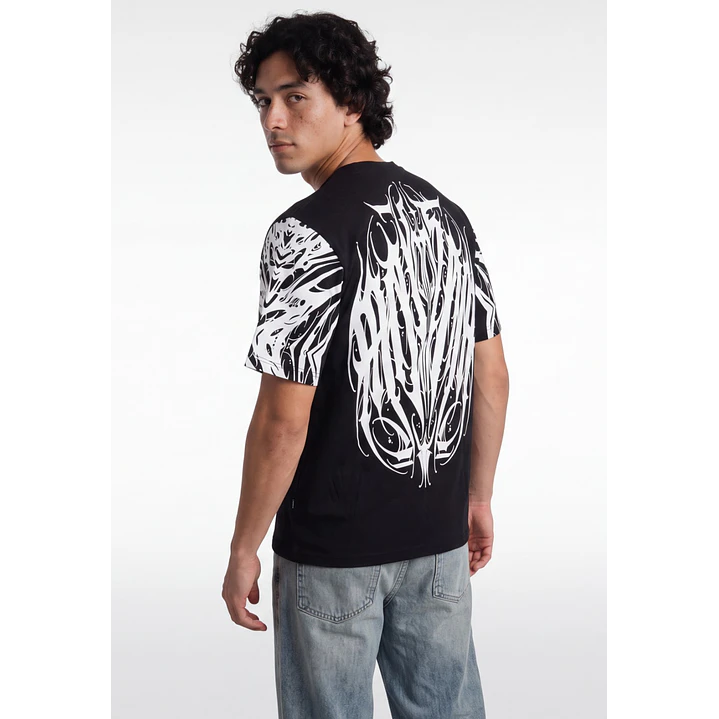 Polera Death Hombre Negro 1