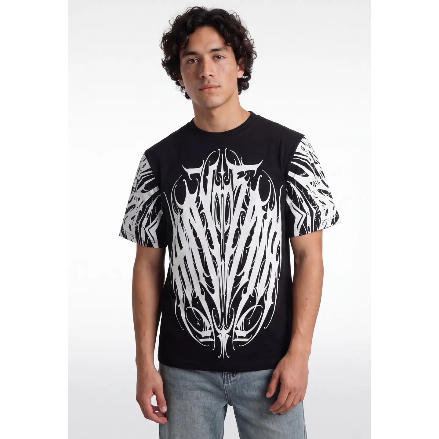 Polera Death Hombre Negro 4