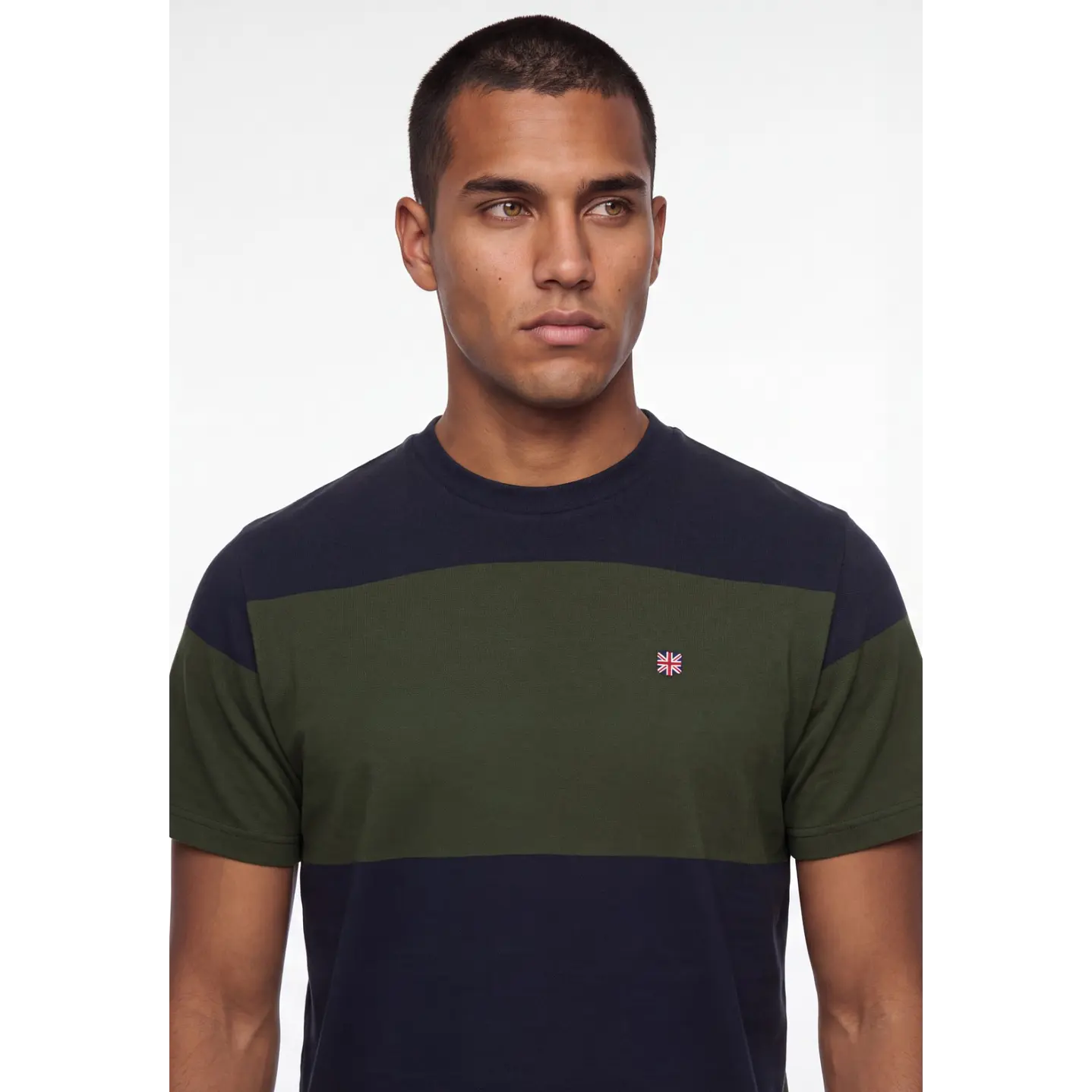 Polera Pique Regular Hombre Verde 4