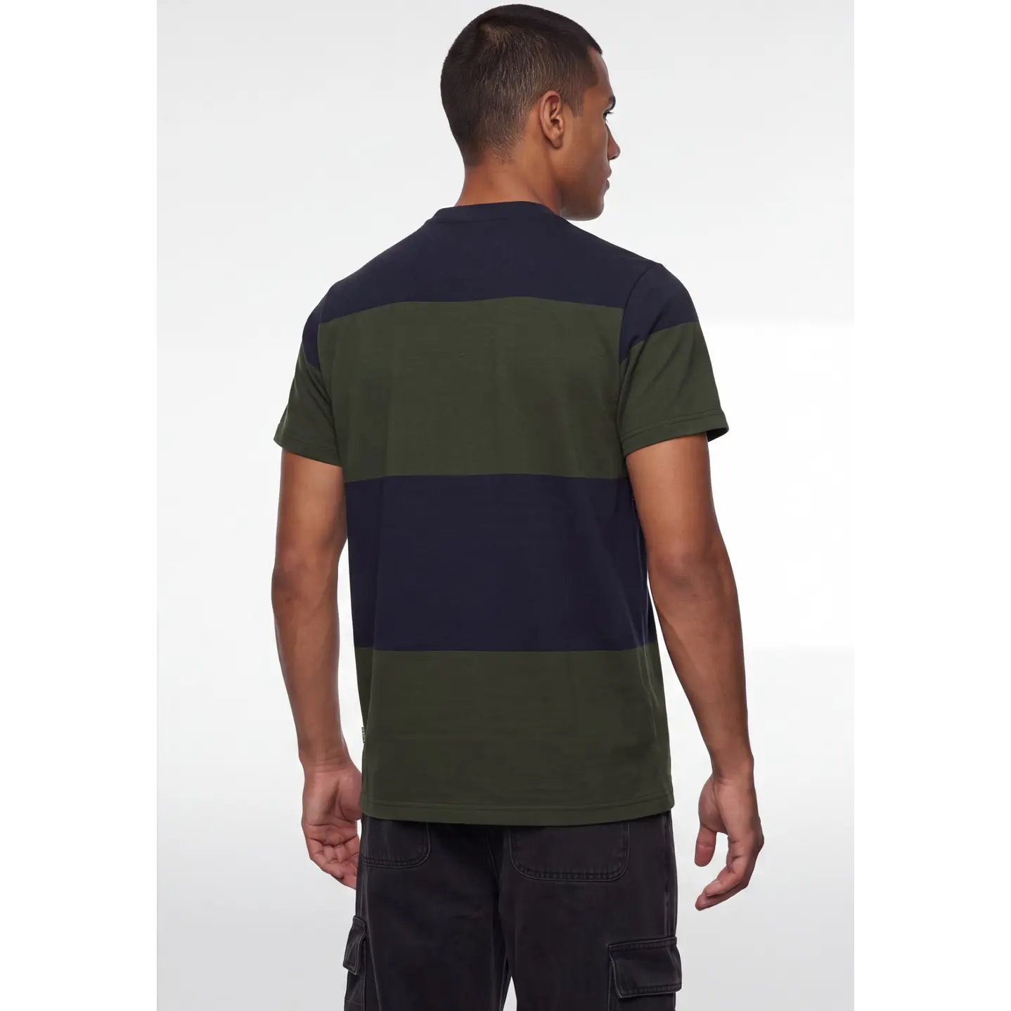 Polera Pique Regular Hombre Verde 2