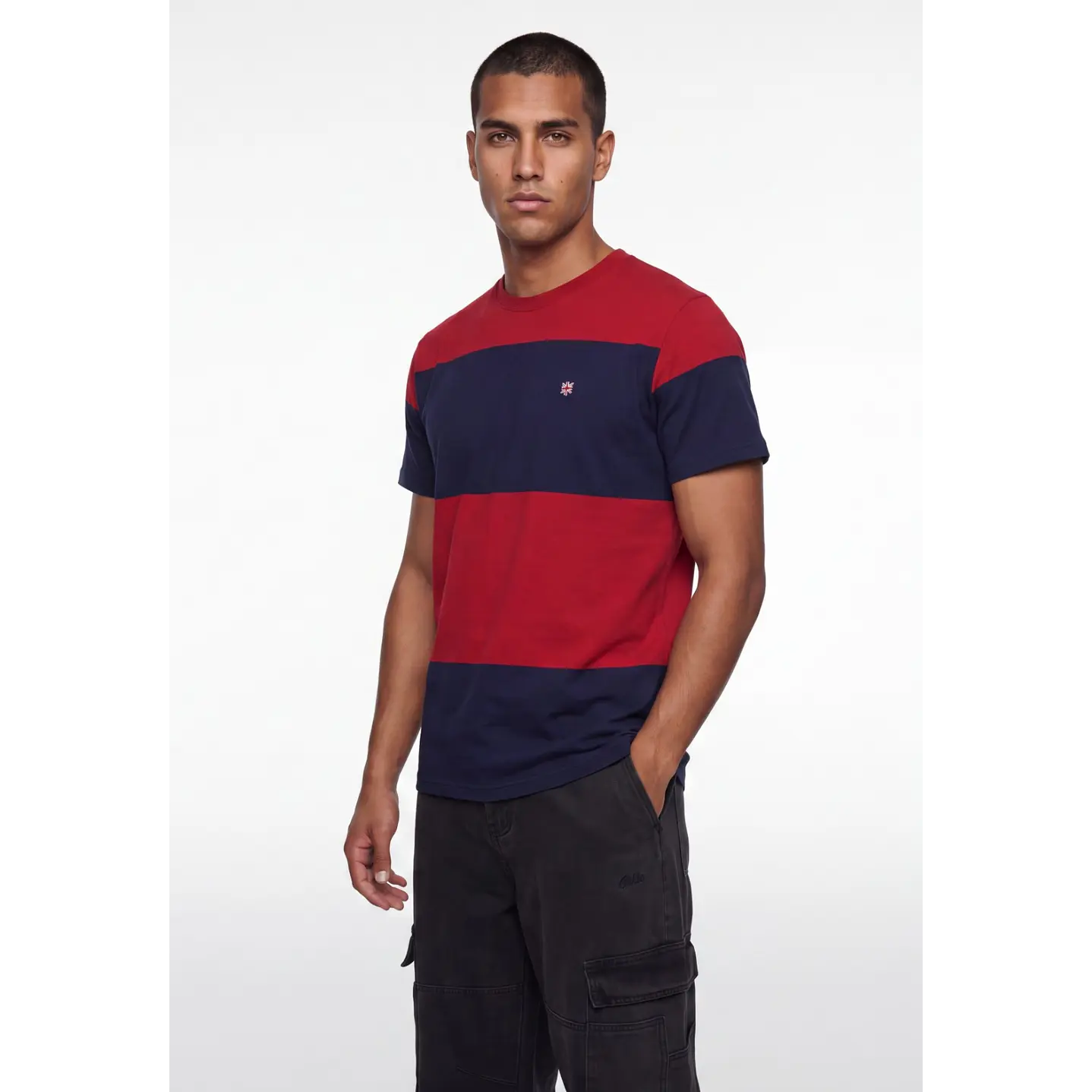 Polera Pique Regular Hombre Rojo 1