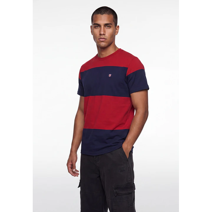 Polera Pique Regular Hombre Rojo 1