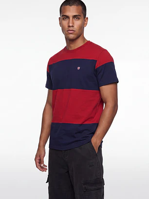 Polera Pique Regular Hombre Rojo