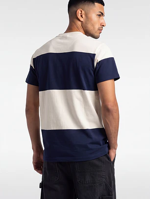 Polera Pique Regular Hombre Azul