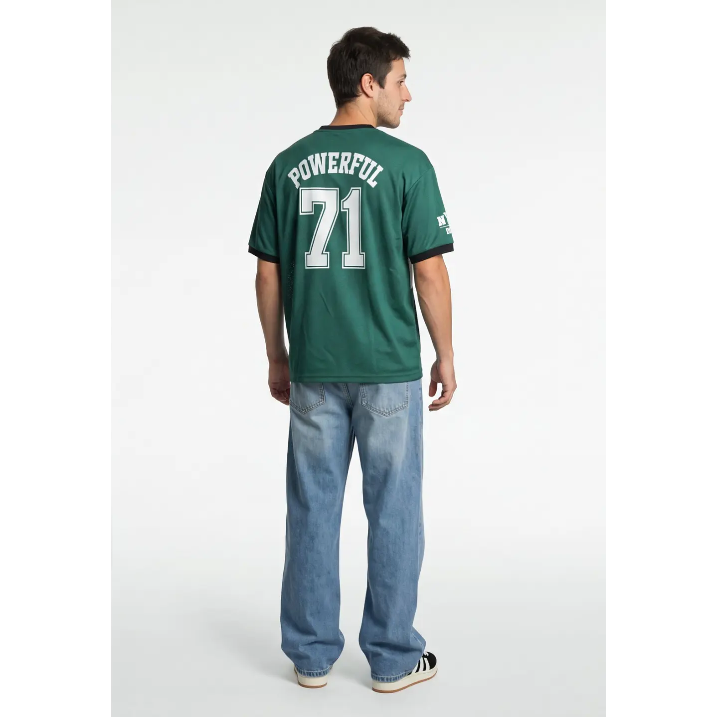 Polera College Hombre Verde 2