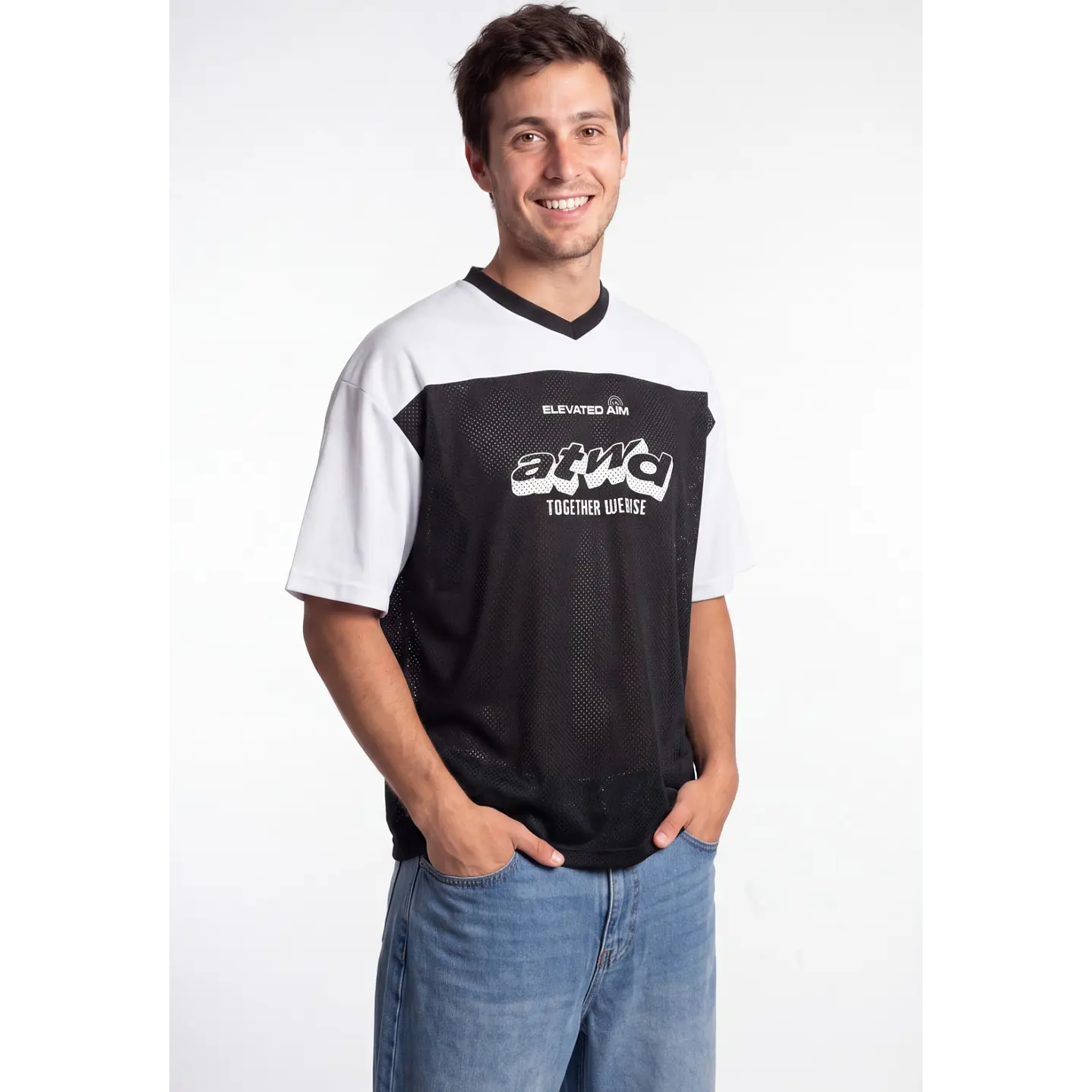 Polera Elevated Hombre Negro 1