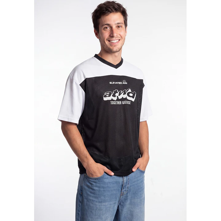 Polera Elevated Hombre Negro 1