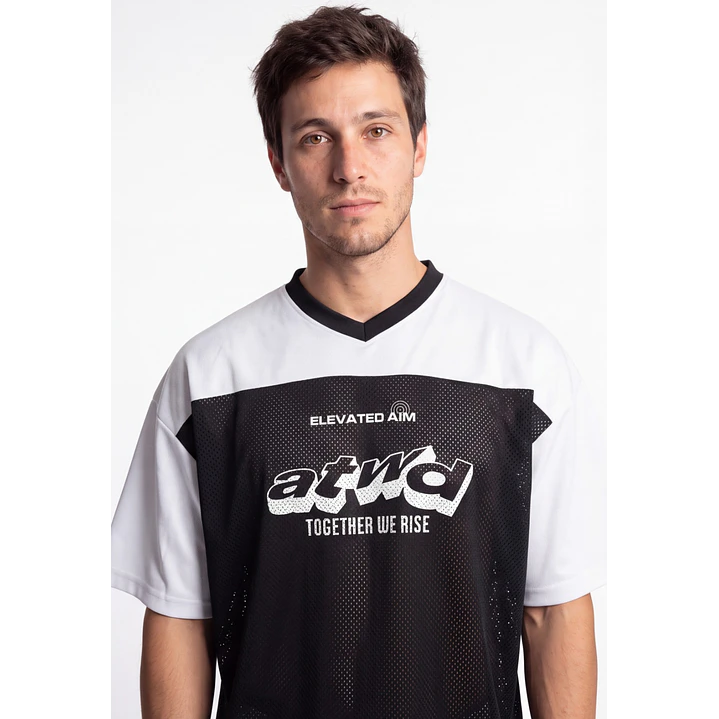 Polera Elevated Hombre Negro 4