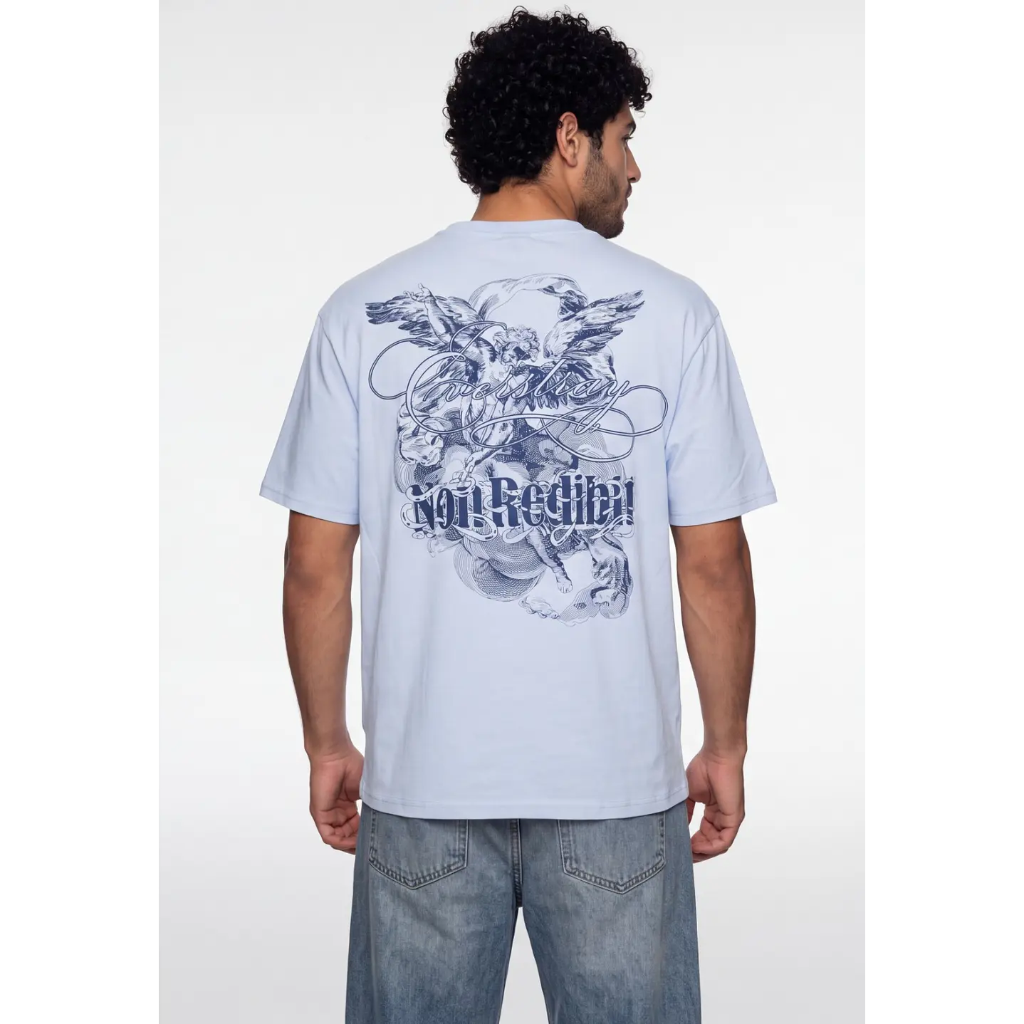 Polera Angeles Hombre Gris 1