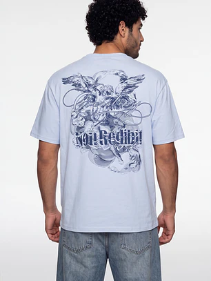 Polera Angeles Hombre Gris
