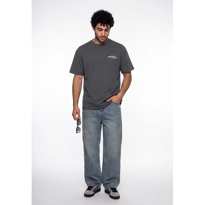 Polera Angeles Hombre Gris Melange 3