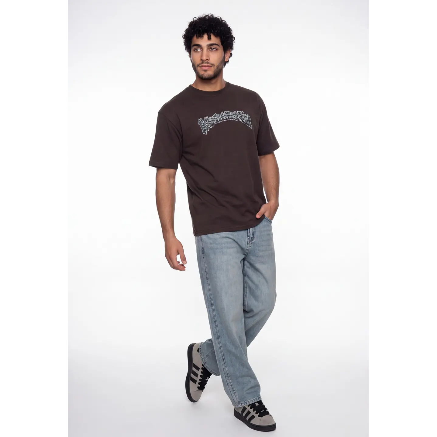Polera Angeles Hombre Café 3