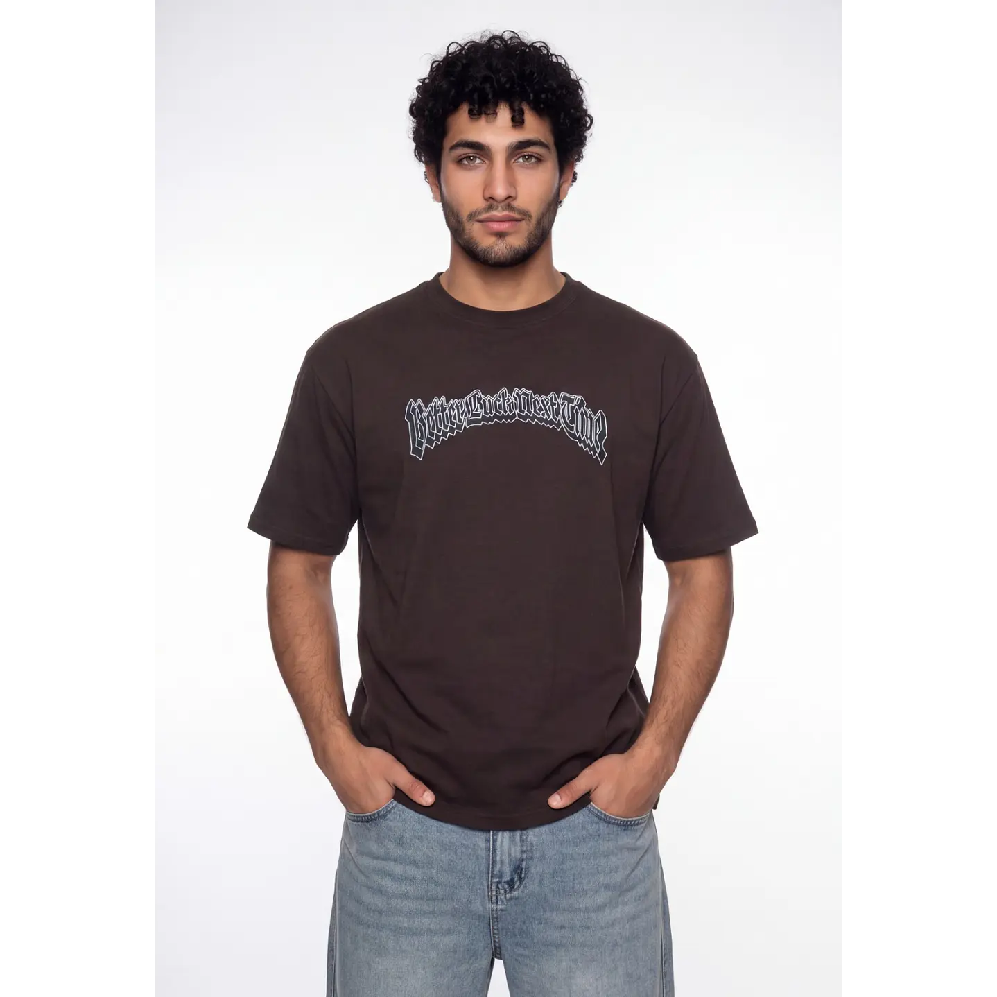 Polera Angeles Hombre Café 2