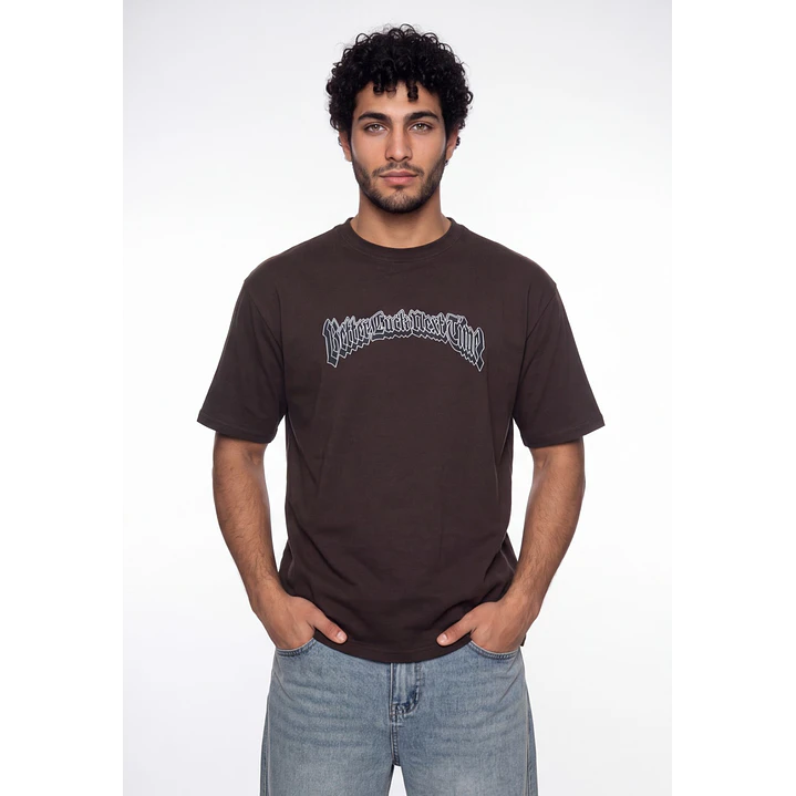 Polera Angeles Hombre Café 2