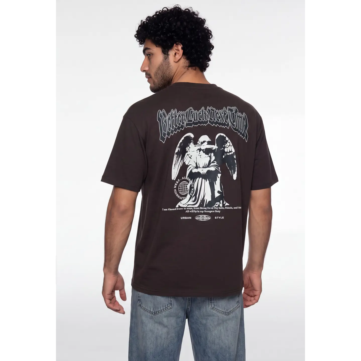 Polera Angeles Hombre Café 1